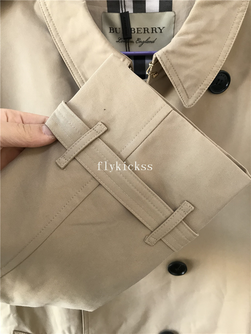 Urberry Windbreaker Coats Beige